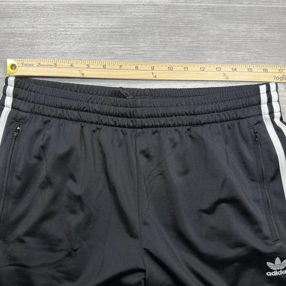 Adidas Originals Men's Lrg Firebird Track Pants Black White Stripes IJ7055 - NWT